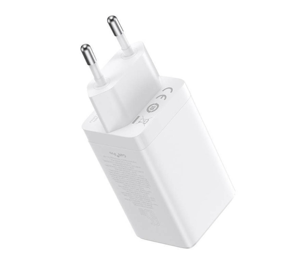 BASEUS GaN5 pro 65W EU Kabel USB-C 1m (white) CCGP120202 - 1151980 - zdjęcie 4